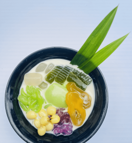 Tàu hũ lá dứa thơm béo